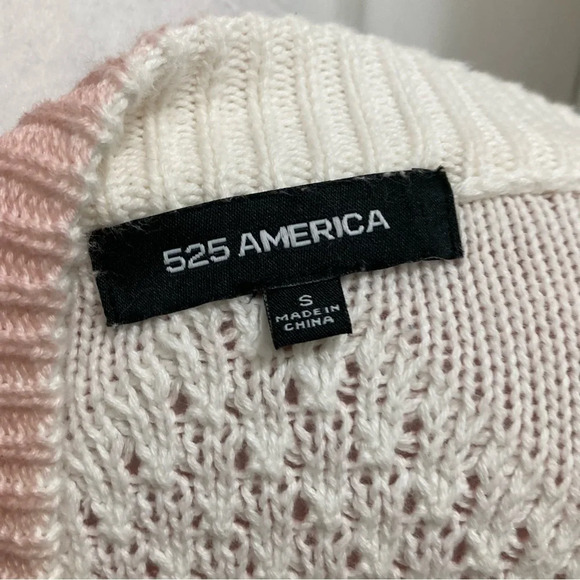 525 American Cableknit Crewneck Ombré Sweater Small - Picture 4 of 8